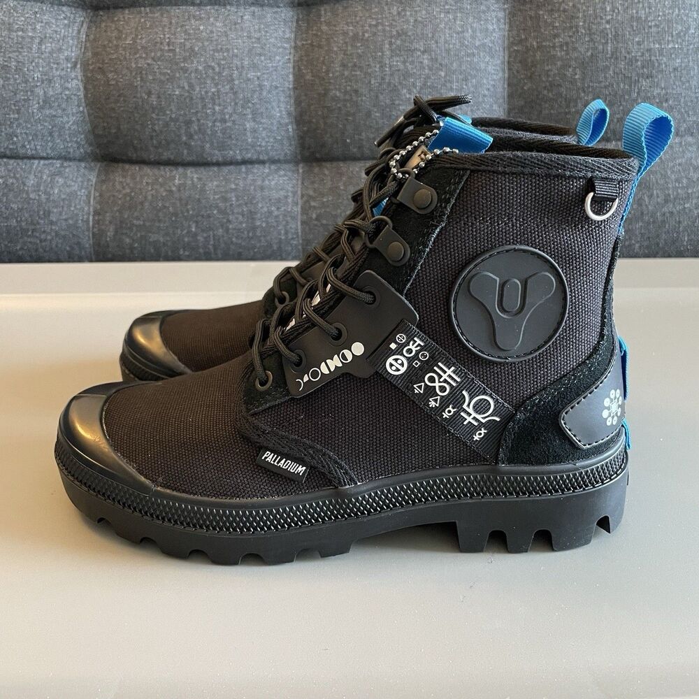 Palladium x Destiny Pampa Witch Queen Boots Black - Women’s NEW